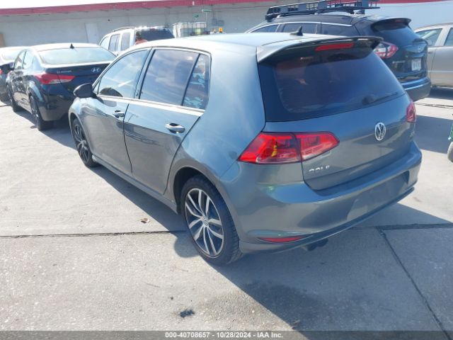 3VW217AU8FM008009 Volkswagen Golf Tsi Se 4-door