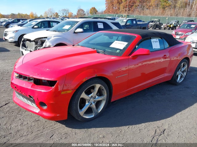 Chevrolet Camaro 2lt 2015 2G1FF3D39F9283214 Image 2
