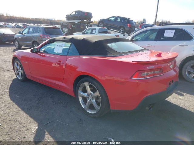 Chevrolet Camaro 2lt 2015 2G1FF3D39F9283214 Image 3