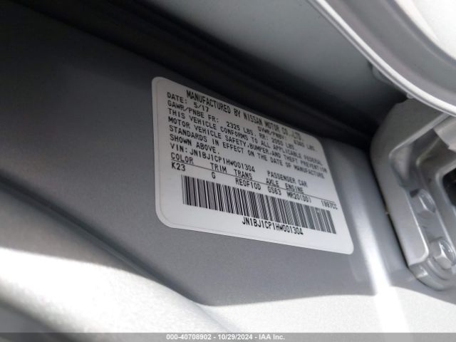 JN1BJ1CP1HW001304 Nissan Rogue Sport Sv