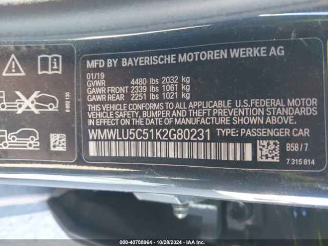 WMWLU5C51K2G80231 Mini Clubman Cooper S
