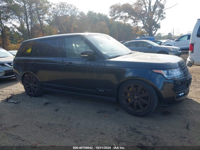 Aukcja sprzedaży 2017 Land Rover Range Rover 5.0l V8 Supercharged, vin: SALGS5FE8HA347874, numer aukcji: 40709042