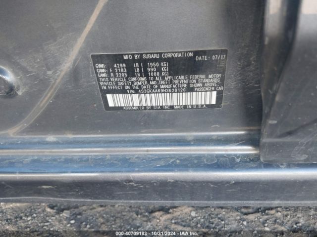 4S3GKAA69H3628120 Subaru Impreza 2.0i