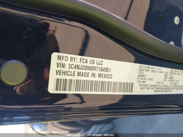 3C4NJDBN0RT164951 Jeep Compass Latitude 4x4