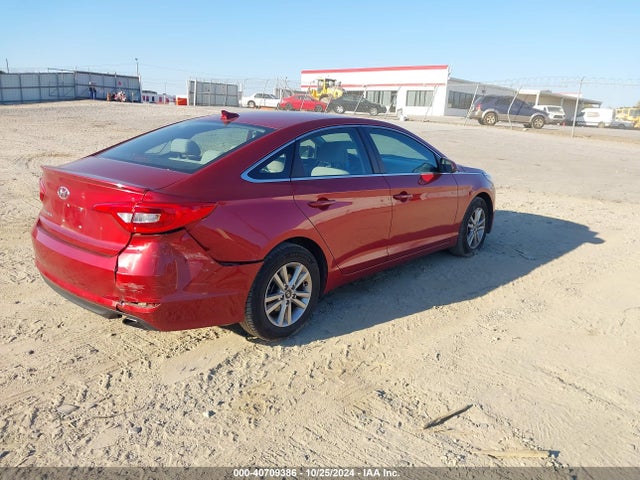Hyundai SONATA SE 2015 5NPE24AF0FH178609 Image 4