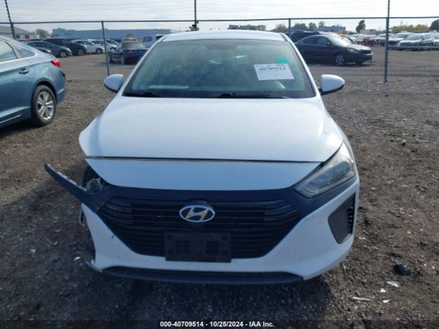 KMHC65LC7KU110047 Hyundai Ioniq Hybrid Blue