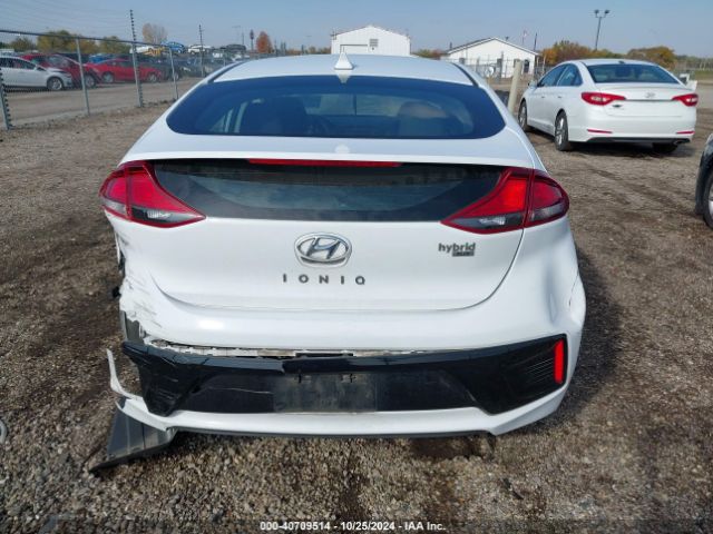 KMHC65LC7KU110047 Hyundai Ioniq Hybrid Blue
