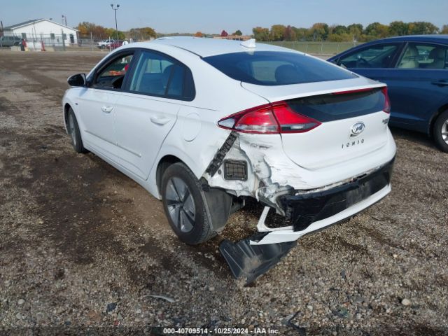 KMHC65LC7KU110047 Hyundai Ioniq Hybrid Blue