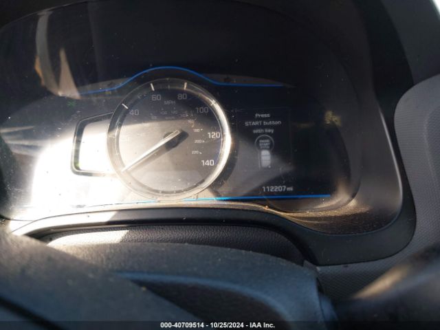 KMHC65LC7KU110047 Hyundai Ioniq Hybrid Blue