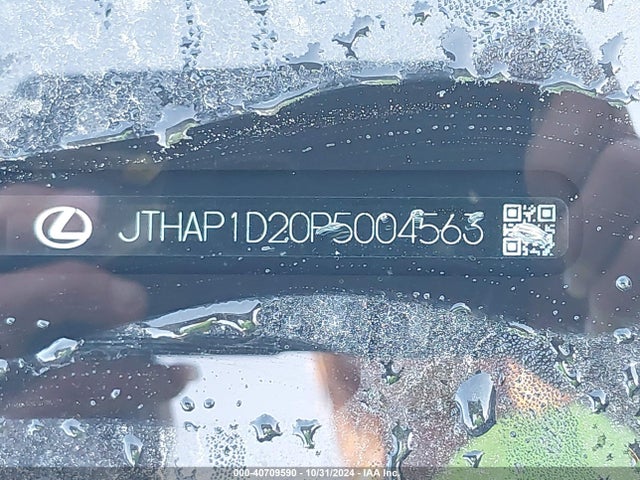 JTHAP1D20P5004563 Lexus Is 500 F Sport Performance