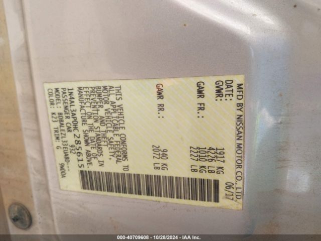 2017 NISSAN ALTIMA 1N4AL3AP0HC285615 Photo 8