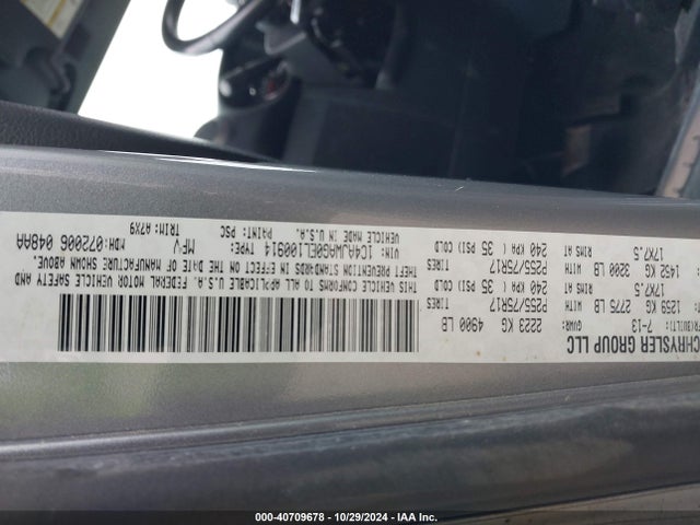 1C4AJWAG0EL100914 Jeep Wrangler Sport