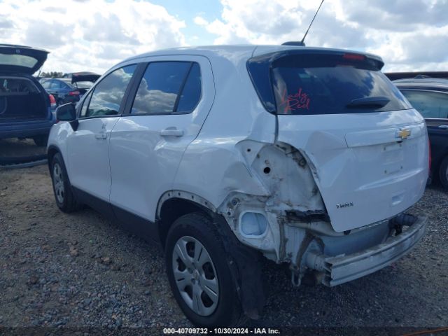 3GNCJKSBXJL396163 Chevrolet TRAX LS