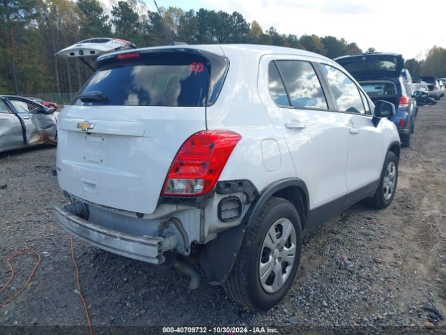 3GNCJKSBXJL396163 Chevrolet TRAX LS