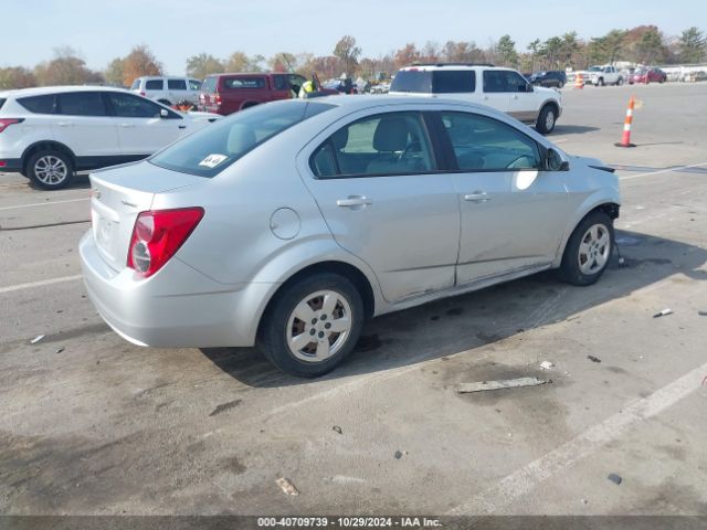 1G1JA5SH4F4130570 Chevrolet Sonic Ls Auto