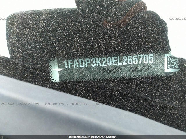 Ford FOCUS SE 2014 1FADP3K20EL265705 Image 9
