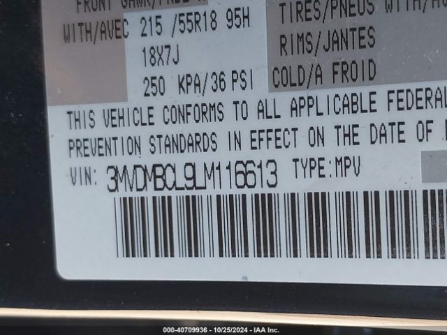 3MVDMBCL9LM116613 Mazda Cx-30 Select Package
