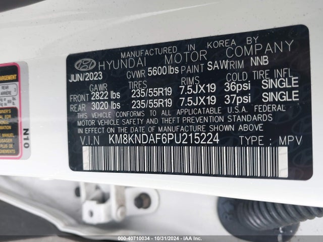 Hyundai Ioniq 5 Sel 2023 KM8KNDAF6PU215224 Image 9