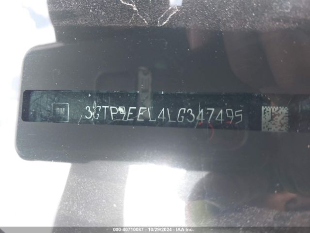 3GTP9EEL4LG347495 GMC Sierra 1500 4wd  Short Box At4