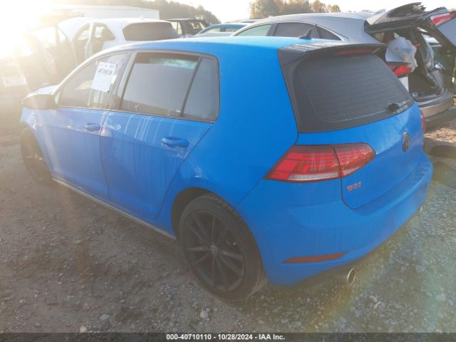 3VW6T7AU7KM013689 Volkswagen Golf Gti 2.0t Autobahn/2.0t Rabbit Edition/2.0t S/2.0t Se