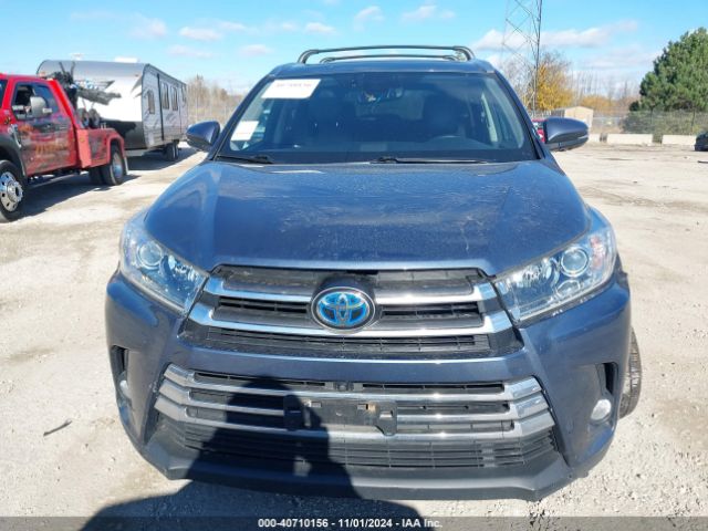5TDDGRFH4HS035731 Toyota Highlander Hybrid Limited Platinum