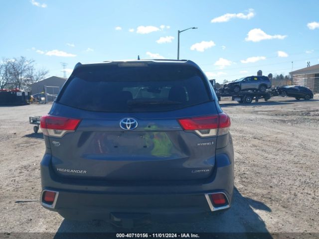 5TDDGRFH4HS035731 Toyota Highlander Hybrid Limited Platinum