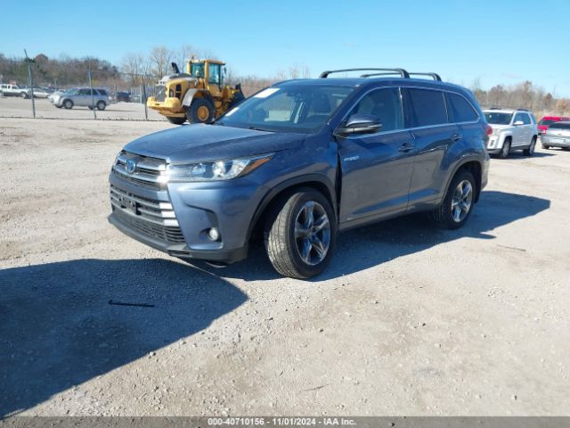 5TDDGRFH4HS035731 Toyota Highlander Hybrid Limited Platinum