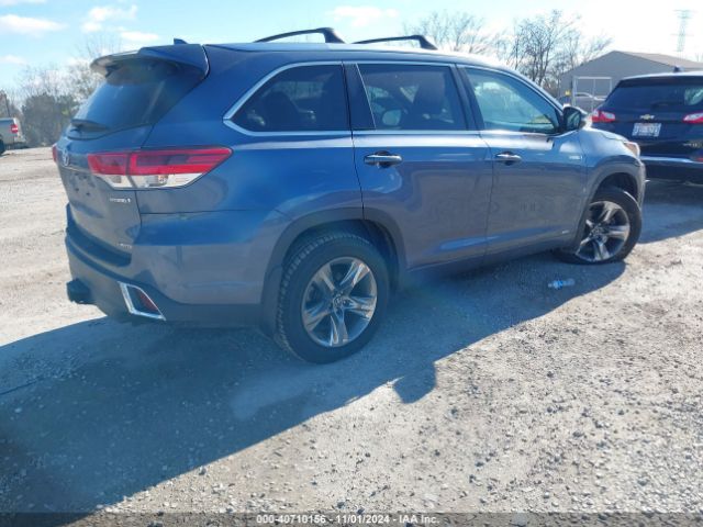 5TDDGRFH4HS035731 Toyota Highlander Hybrid Limited Platinum