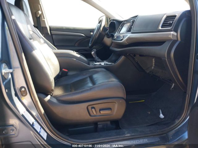 5TDDGRFH4HS035731 Toyota Highlander Hybrid Limited Platinum