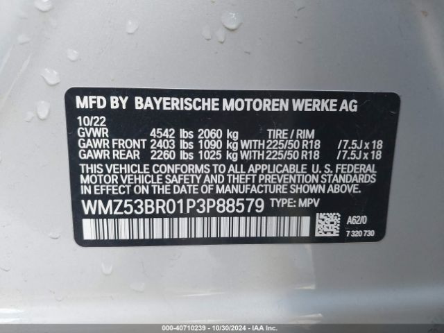 WMZ53BR01P3P88579 Mini Countryman Cooper S