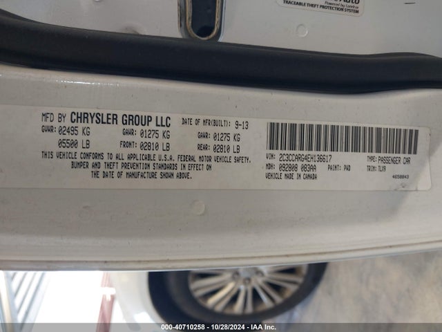 2C3CCARG4EH136617 Chrysler 300