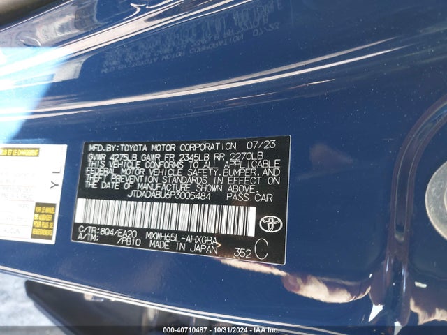 Toyota Prius Xle Awd-e 2023 JTDADABU6P3005484 Image 9
