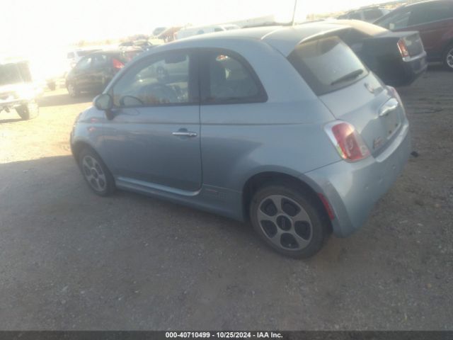 3C3CFFGE6FT709645 Fiat 500E BATTERY ELECTRIC