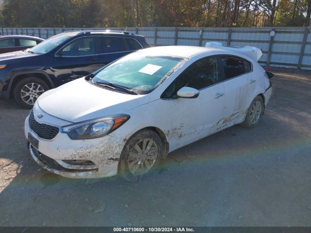 KNAFX4A89E5122414 KIA FORTE EX