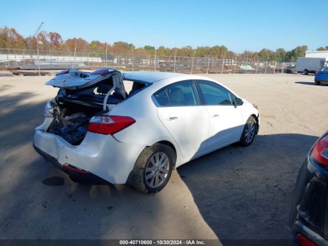 KNAFX4A89E5122414 KIA FORTE EX