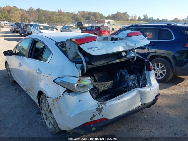 KNAFX4A89E5122414 KIA FORTE EX