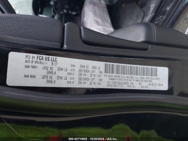 2018 JEEP GRAND CHEROKEE 1C4RJFAG6JC102972 Photo 8