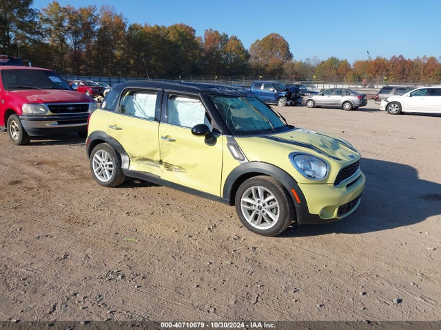 2012 MINI COOPER S COUNTRYMAN WMWZC3C50CWL86599 Photo 0