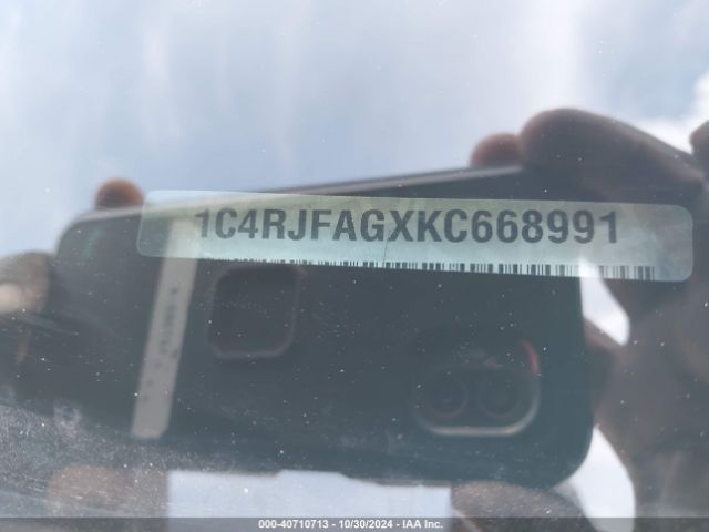1C4RJFAGXKC668991 Jeep Grand Cherokee Altitude 4x4