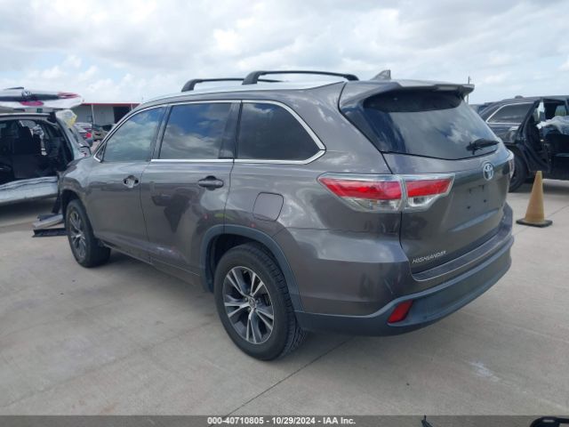 5TDKKRFH3GS506367 Toyota Highlander Xle V6