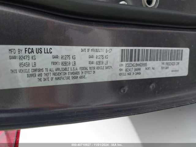 2017 DODGE CHARGER 2C3CDXGJ9HH620995 Photo 8