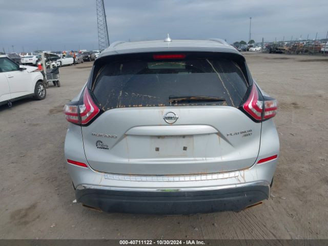 5N1AZ2MH7JN107925 Nissan Murano Platinum