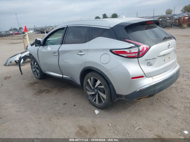 5N1AZ2MH7JN107925 Nissan Murano Platinum