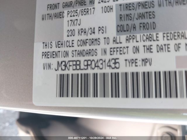 JM3KFBBL9R0431435 Mazda Cx-5 2.5 S Select