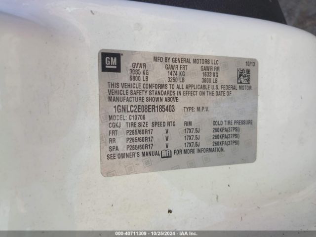 1GNLC2E08ER185403 Chevrolet Tahoe Commercial Fleet