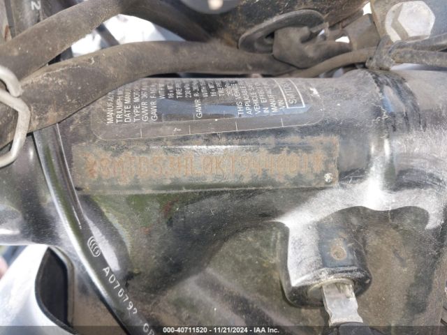 2019 TRIUMPH MOTORCYCLE BONNEVILLE SMTD53HL0KT944001 Photo 9