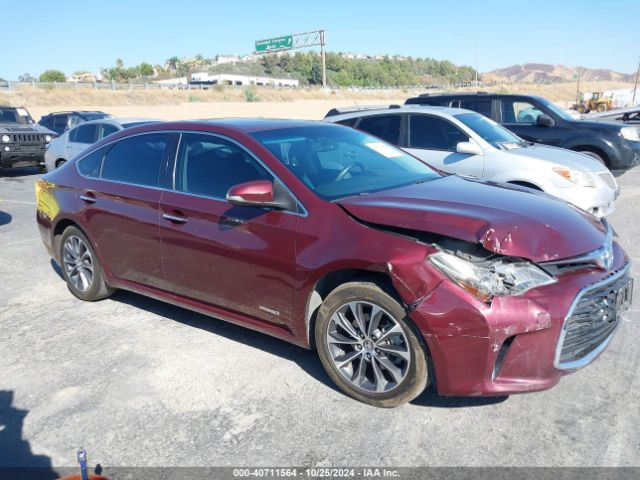 4T1BD1EB9GU056708 Toyota Avalon Hybrid Xle Premium