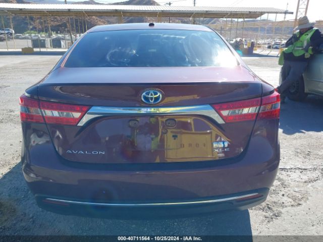 4T1BD1EB9GU056708 Toyota Avalon Hybrid Xle Premium