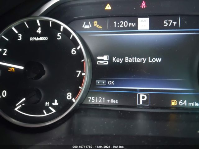 1N4AA6EV7MC503186 Nissan Maxima Sr Xtronic Cvt