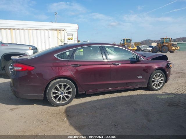 3FA6P0SU7HR255252 Ford Fusion Energi Titanium